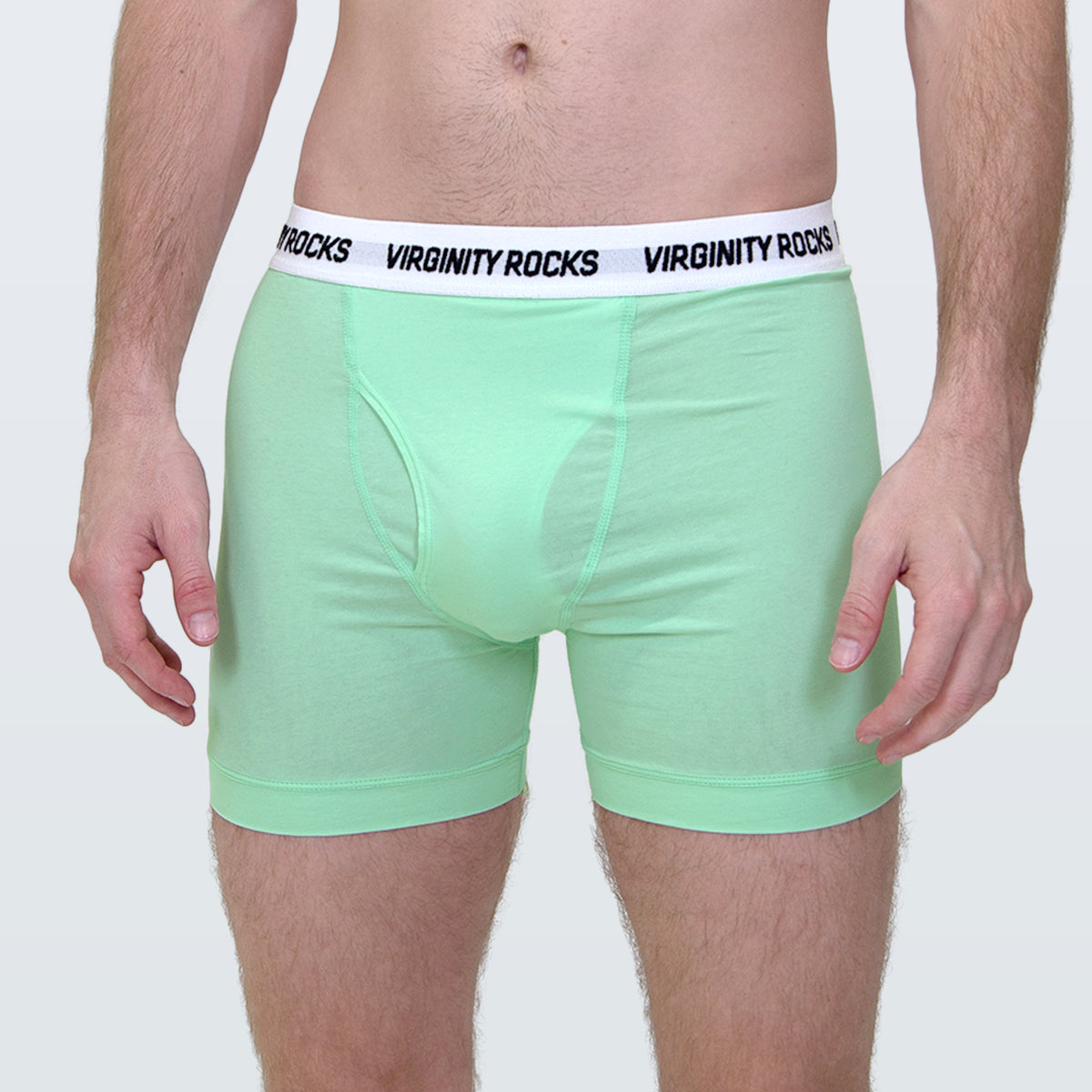 Virginity Rocks Mint Boxers