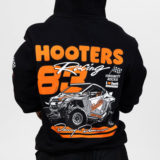 Rzr Hooters Racing Black Hoodie