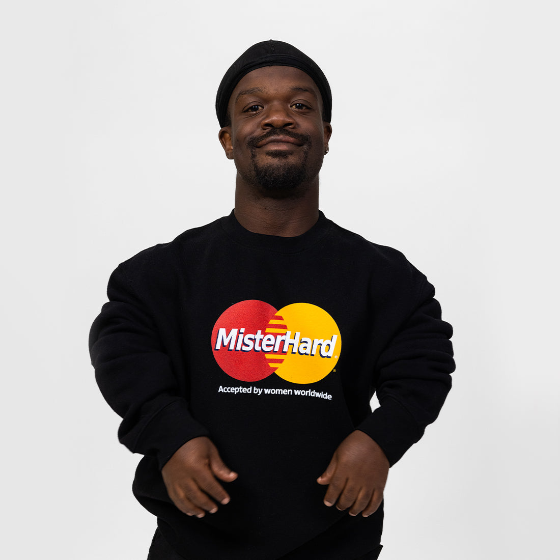 Mister Hard Black Crewneck