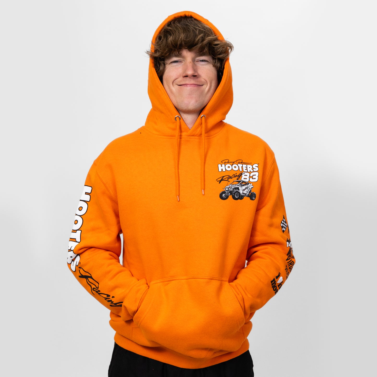 Rzr Racing Orange Hoodie