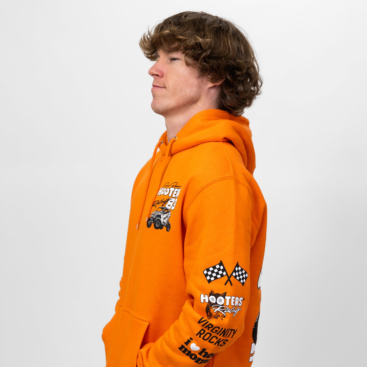 Rzr Racing Orange Hoodie