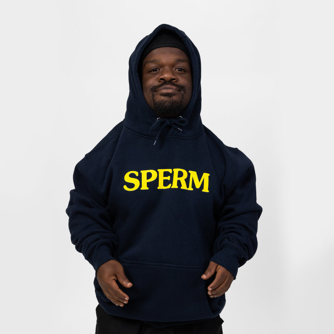 Sperm Navy Hoodie