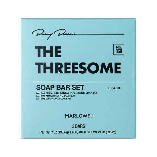 Danny Duncan x MARLOWE. Threesome Soap Bar Set