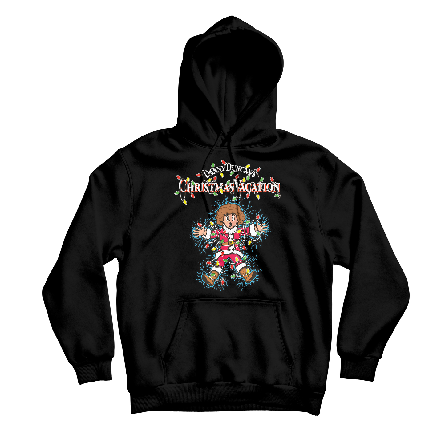 Danny Duncan Christmas Vacation Black Hoodie