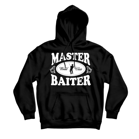 Master Baiter Black Hoodie – Danny Duncan