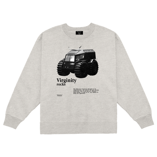 Virginity Rocks Sherp Oatmeal Crewneck