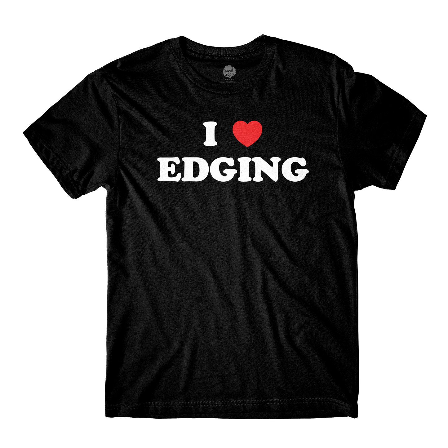 I Heart Edging Black Tee