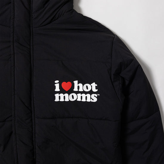 I Heart Hot Moms Puffer Jacket