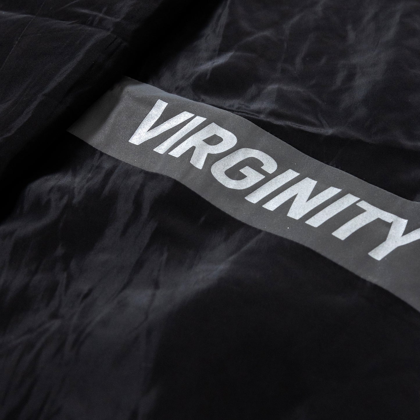 Virginity Rocks Black Windbreaker