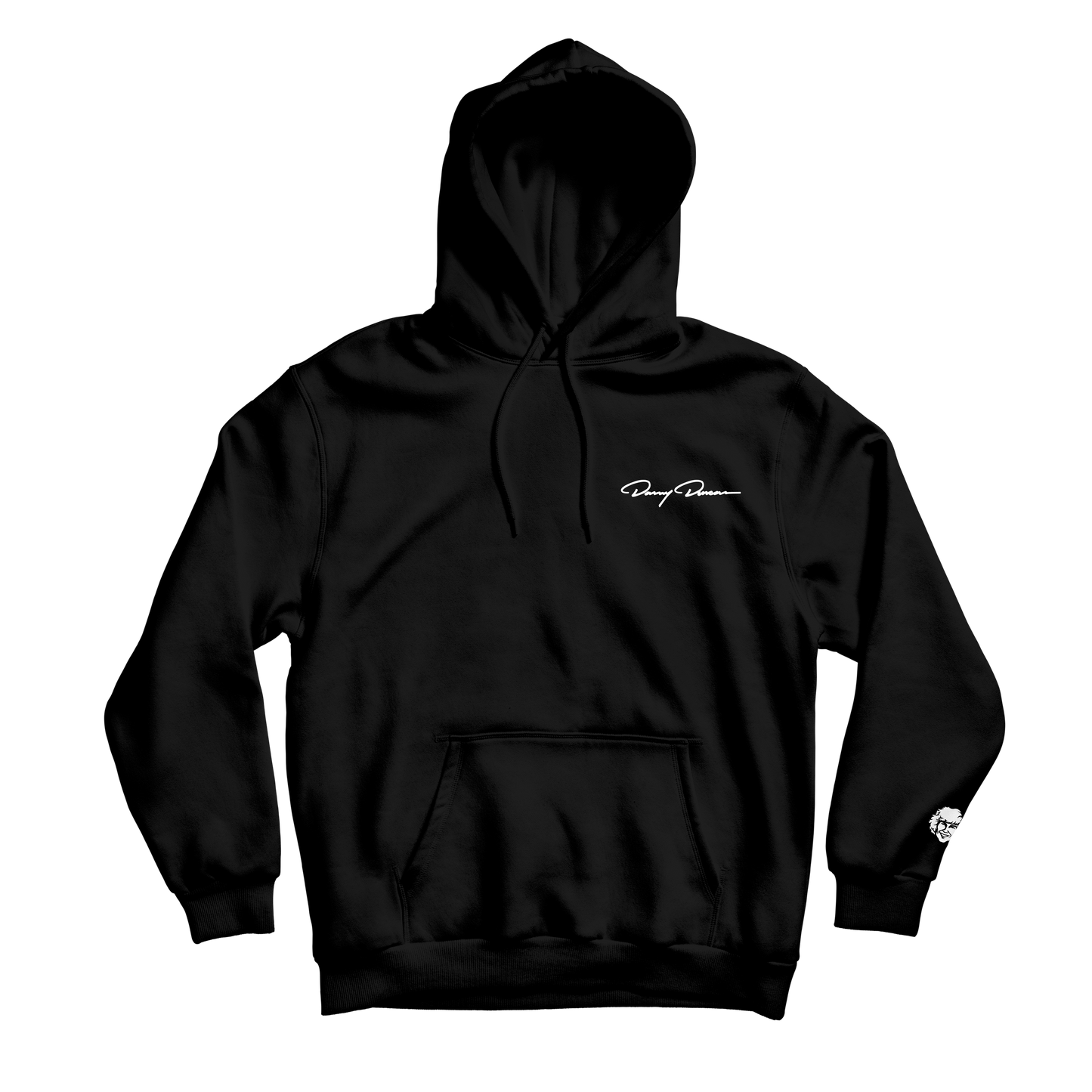Signature Embroidered Black Hoodie – Danny Duncan
