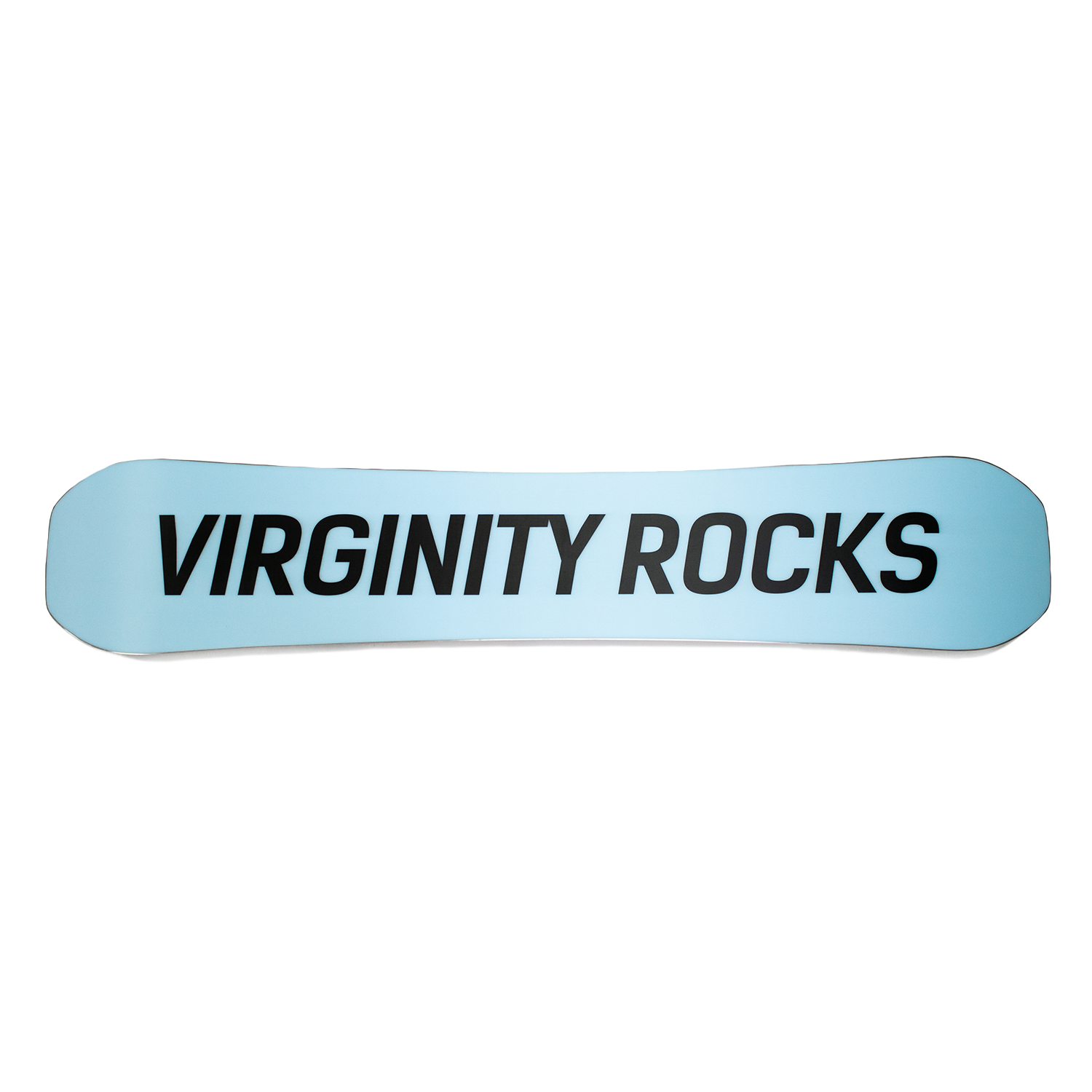 Virginity Rocks Light Blue Snowboard – Danny Duncan